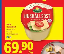 Lidl ARLA Hushållsost erbjuda