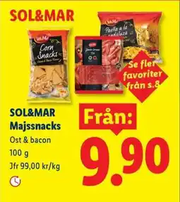 Lidl SOL&MAR Majssnacks erbjuda