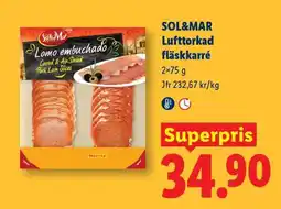 Lidl Sol&Mar Lufttorkad fläskkarré erbjuda