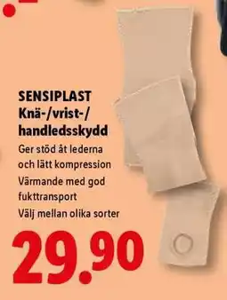 Lidl SENSIPLAST Knä-/vrist-/handledsskydd erbjuda