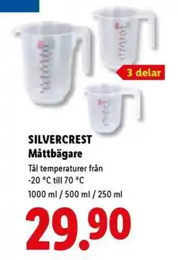 Lidl SILVERCREST Måttbägare erbjuda