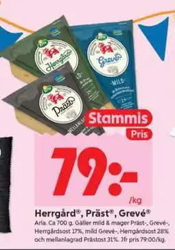 ICA Supermarket HERRGÅRD PRÄST GREVÉ erbjuda