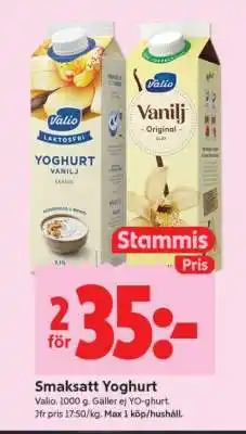 ICA Supermarket SMAKSATT YOGHURT erbjuda