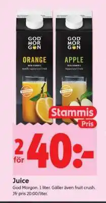 ICA Supermarket JUICE erbjuda