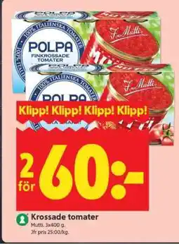 ICA Supermarket Krossade Tomater erbjuda