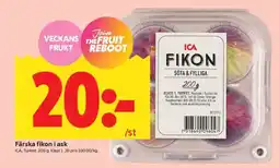 ICA Supermarket Färska fikon i ask erbjuda