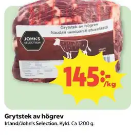 Coop Grytstek av högrev erbjuda
