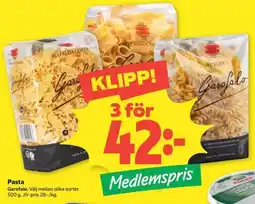 Coop PASTA erbjuda