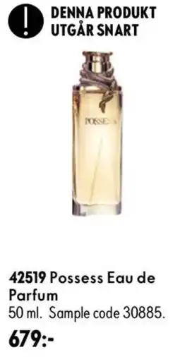 Oriflame Possess Eau de Parfum erbjuda