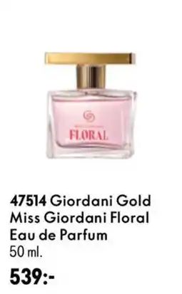 Oriflame Giordani Gold Miss Giordani Floral erbjuda