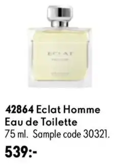 Oriflame Eclat Homme Eau de Toilette erbjuda