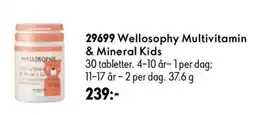 Oriflame Welloosophy multivitamin & mineral kids erbjuda