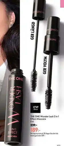 Oriflame The One Wonder Lash 2 in 1 Effect Mascara erbjuda