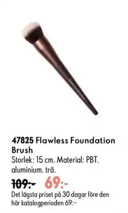 Oriflame 47825 flawless foundation brush erbjuda