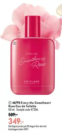 Oriflame Oriflame Every Me Sweetheart Rose erbjuda