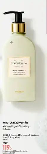 Oriflame Essense & Co. Lemon & Verbena Hand & Body Wash erbjuda