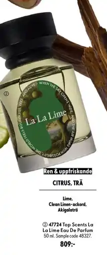 Oriflame Top Scents La La Lime Eau De Parfum erbjuda