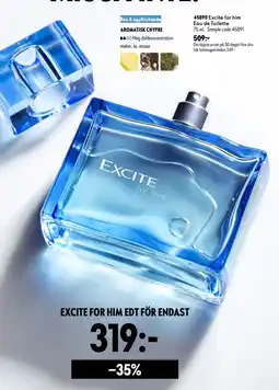 Oriflame Excite for him erbjuda