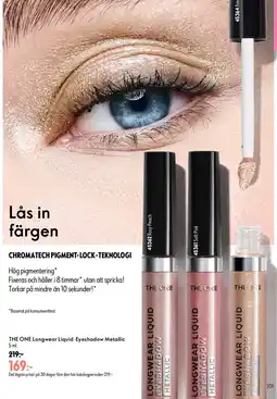 Oriflame The One Longwear Liquid Eyeshadow Metallic erbjuda