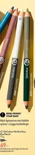 Oriflame OnColour Perfect Duo Eye Pencil erbjuda