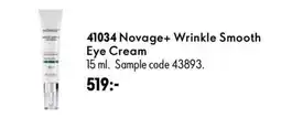Oriflame Novage+ Wrinkle Smooth Eye Cream erbjuda