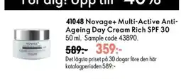 Oriflame Novage+ Multi-Active Anti-Ageing Day Cream Rich SPF 30 erbjuda