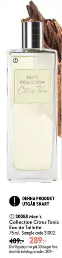 Oriflame Men's Collection Citrus Tonic erbjuda