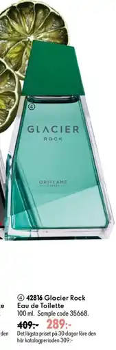 Oriflame Glacier Rock Eau de Toilette erbjuda