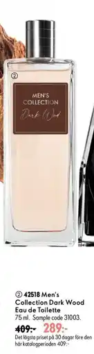 Oriflame Men's Collection Dark Wood eau de Toilette erbjuda