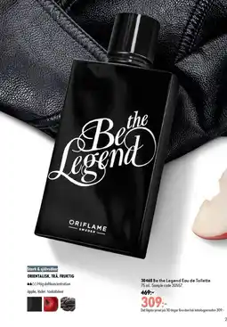 Oriflame Be the Legend Eau de Toilette erbjuda