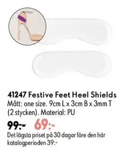 Oriflame Festive Feet Heel Shields erbjuda