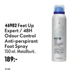Oriflame Feet Up Expert 48H Odour Control Anti-perspirant Foot Spray erbjuda
