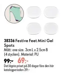 Oriflame Festive Feet Mini Gel Spots erbjuda
