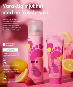 Oriflame Oriflame Feet Up Lemon & Raspberry /Refreshing Foot Spray erbjuda