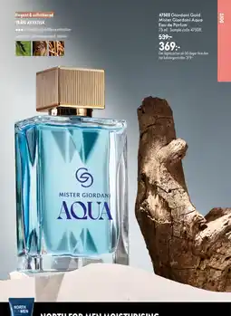 Oriflame Giordani Gold Mister Giordani Aqua eau de parfum erbjuda