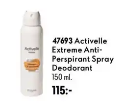 Oriflame Activelle Extreme Anti-Perspirant Spray Deodorant erbjuda