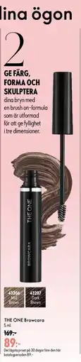 Oriflame The One Browcara erbjuda