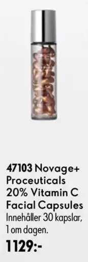 Oriflame Novage+ Proceuticals 20% Vitamin C Facial Capsules erbjuda