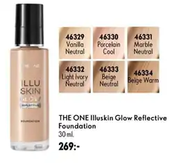 Oriflame The one illuskin glow reflective foundation erbjuda