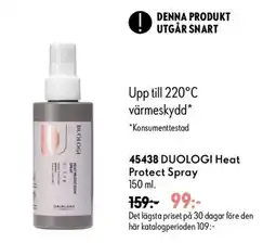 Oriflame Duologi heat protect spray erbjuda