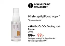 Oriflame Duologi sealing hair serum erbjuda