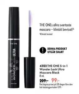 Oriflame The One 5-in-1 wonder lash ultra mascara black erbjuda