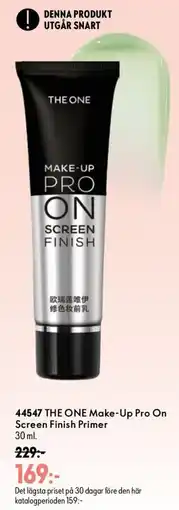 Oriflame The one make-up pro on screen finish primer erbjuda