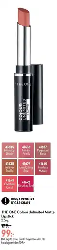 Oriflame The One Colour Unlimited Matte Lipstick erbjuda