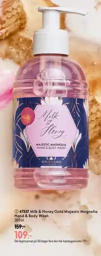 Oriflame Milk & Honey Gold Majestic Magnolia Hand & Body Wash erbjuda