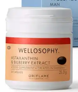 Oriflame Welloosophy Astaxanthin & Bilberry Extract erbjuda