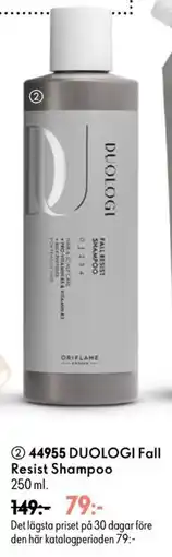 Oriflame Duologi fall resist shampoo erbjuda