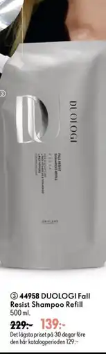 Oriflame Duologi fall resist shampoo refill erbjuda