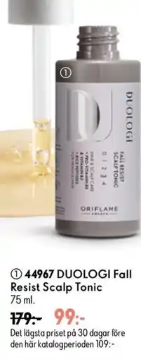Oriflame Duologi fall resist scalp tonic erbjuda