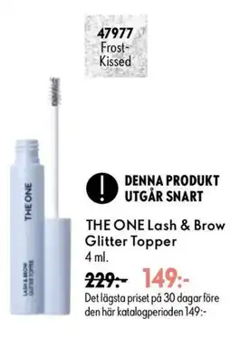 Oriflame The One Lash & Brow Glitter Topper erbjuda